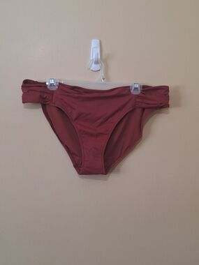 NWT Amazon Burgundy Bikini Bottom